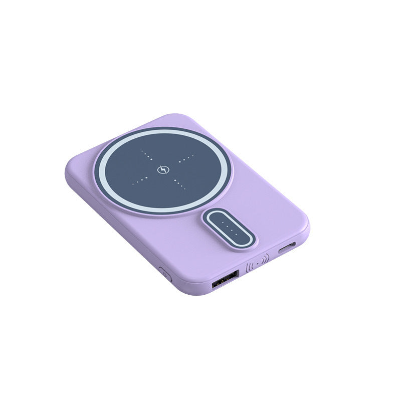 power bank a induction violet